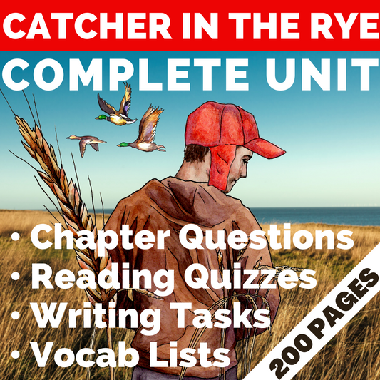 Catcher in the Rye by J. D. Salinger | Complete Teaching Unit