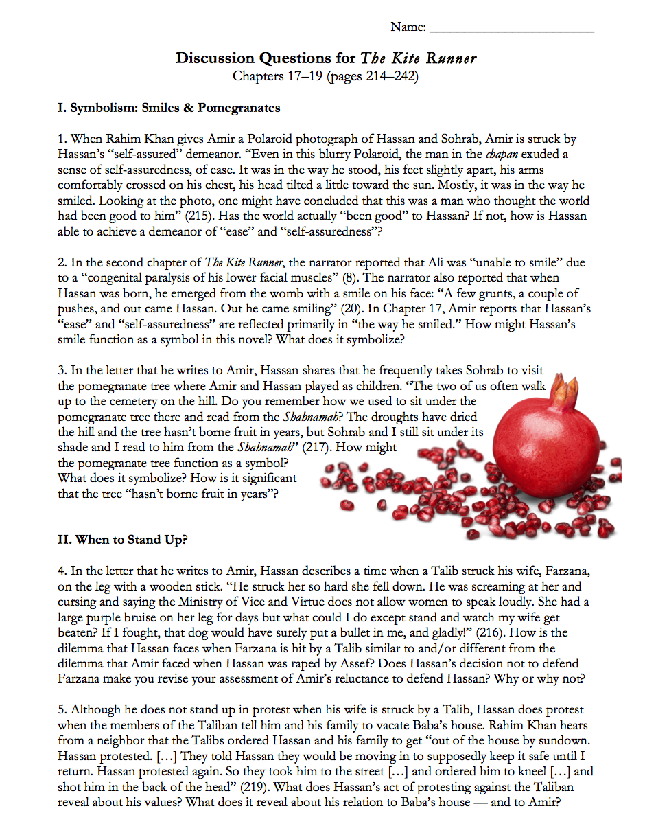 The Kite Runner by Khaled Hosseini | Complete Teaching Unit