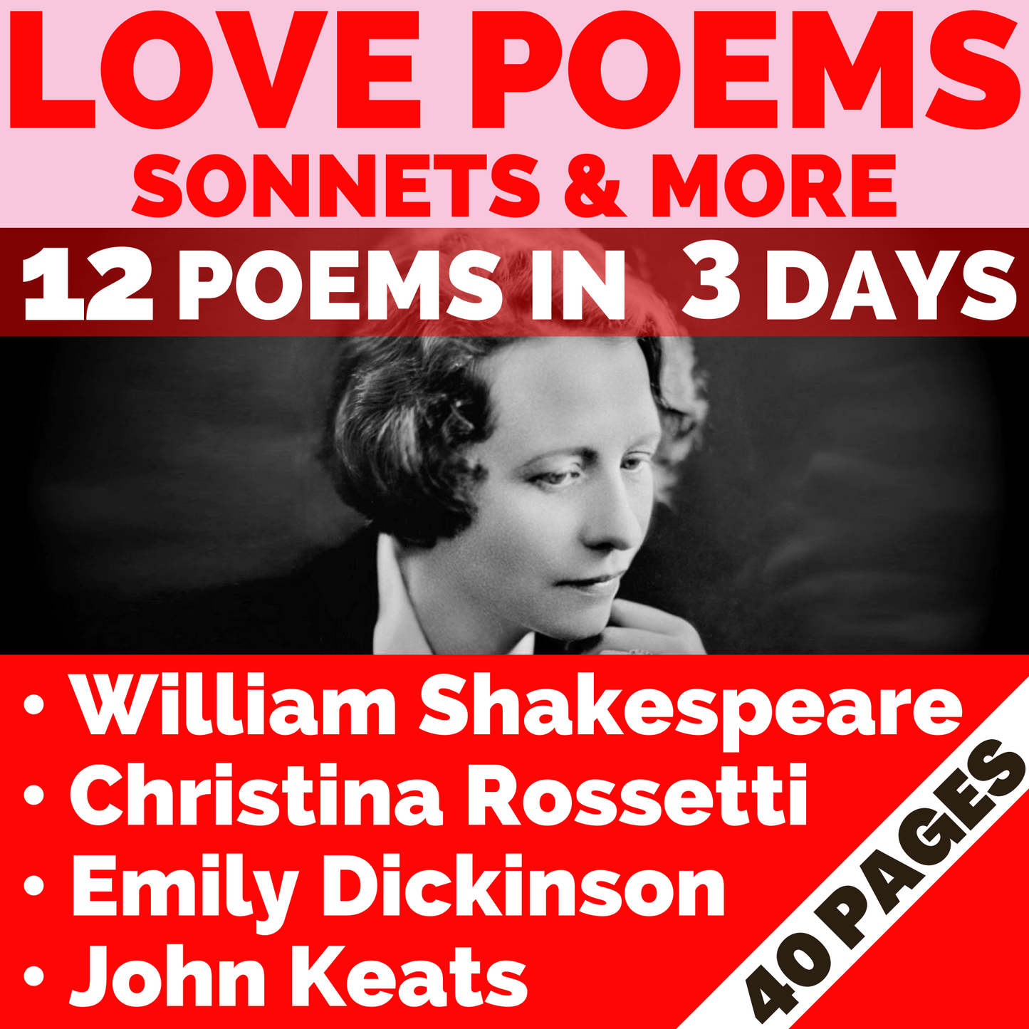 High School Poetry Unit: How to Analyze Poetic Imagery, Figurative Language, & More!