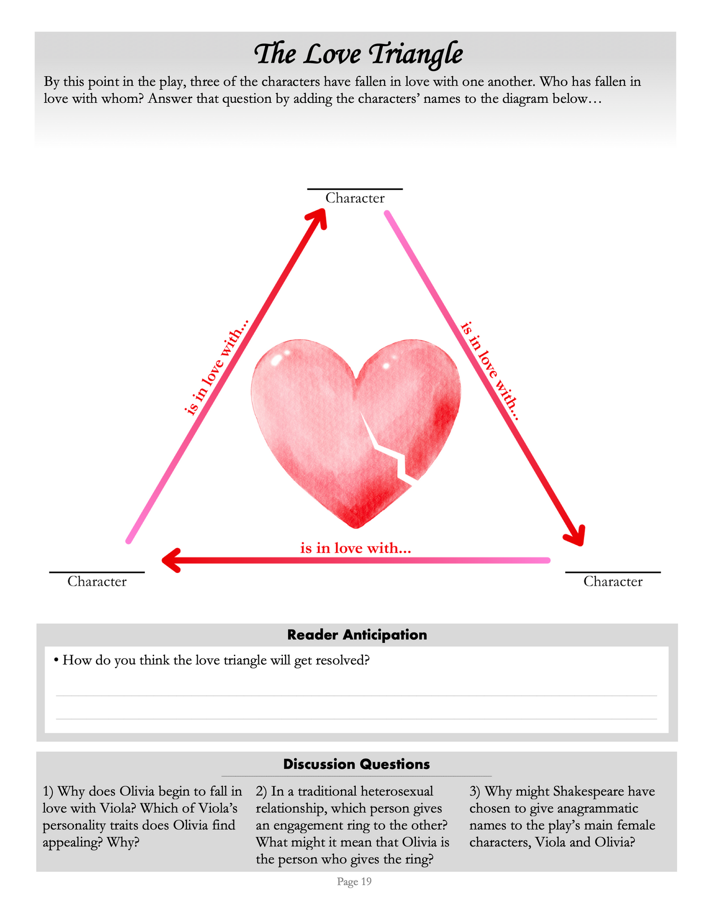 Twelfth Night by William Shakespeare | Complete Teaching Unit with Workbook & Answer Key