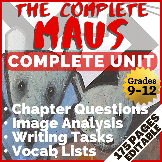 Maus by Art Spiegelman | Complete Teaching Unit
