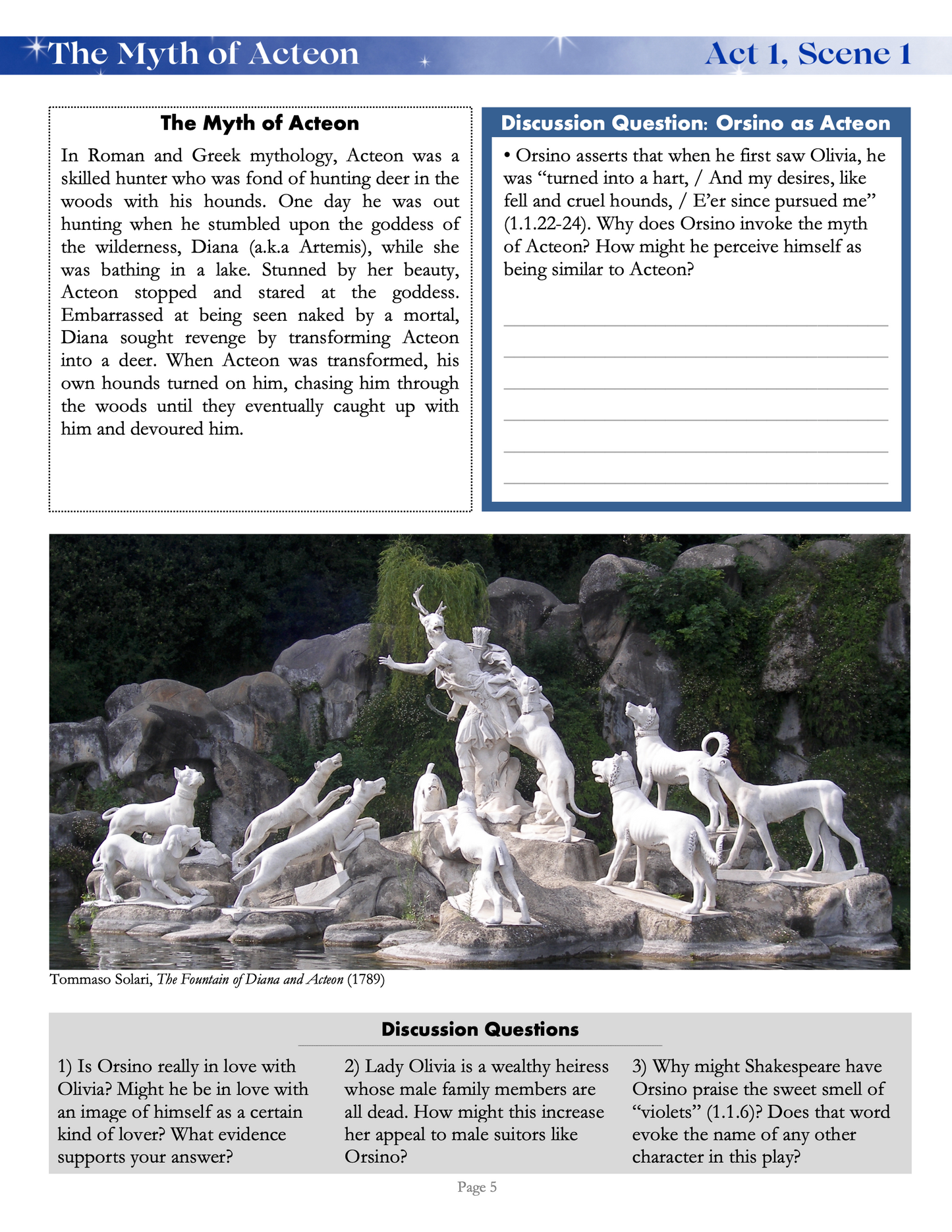 Twelfth Night by William Shakespeare | Complete Teaching Unit with Workbook & Answer Key