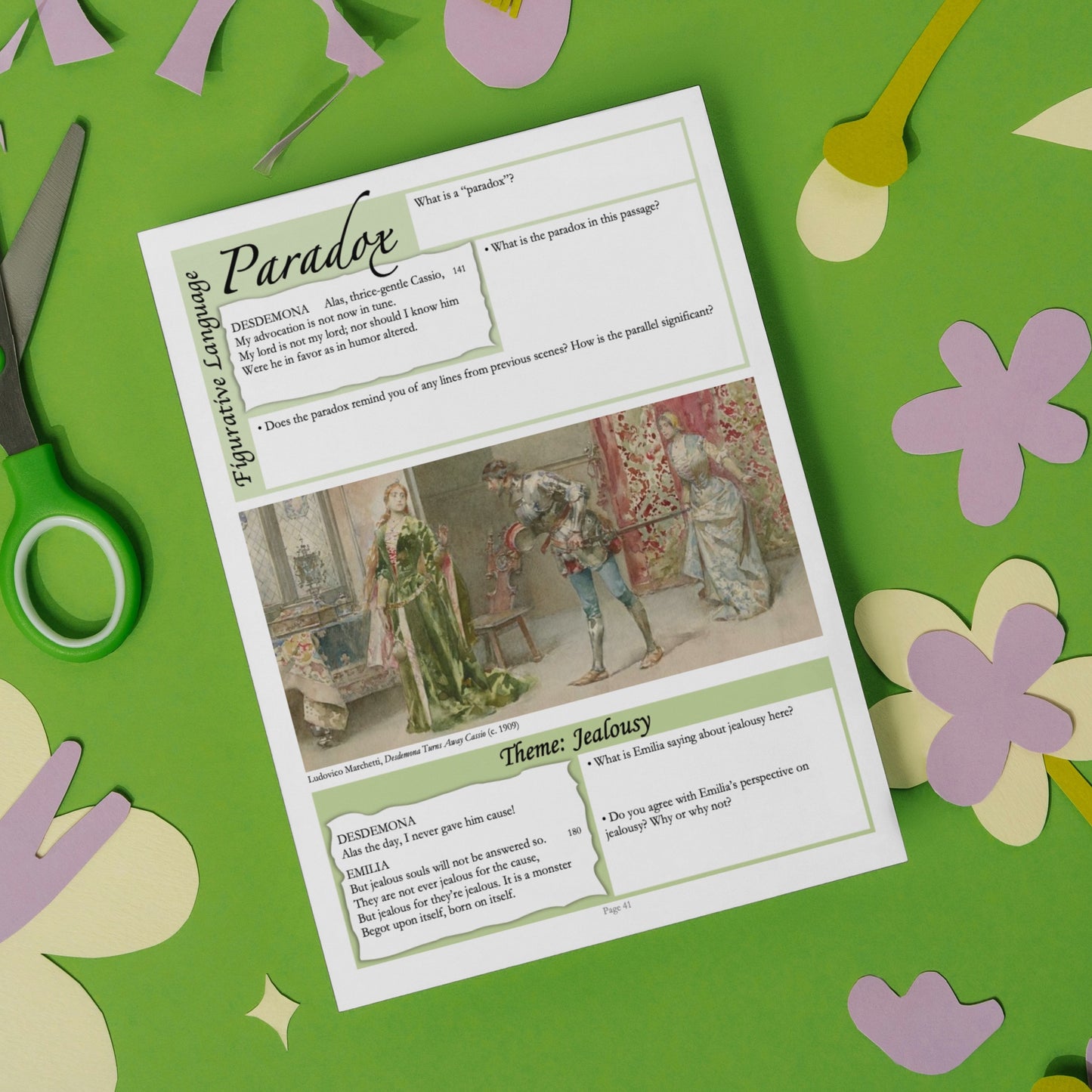 Othello by William Shakespeare | Complete Teaching Unit with Workbook & Answer Key