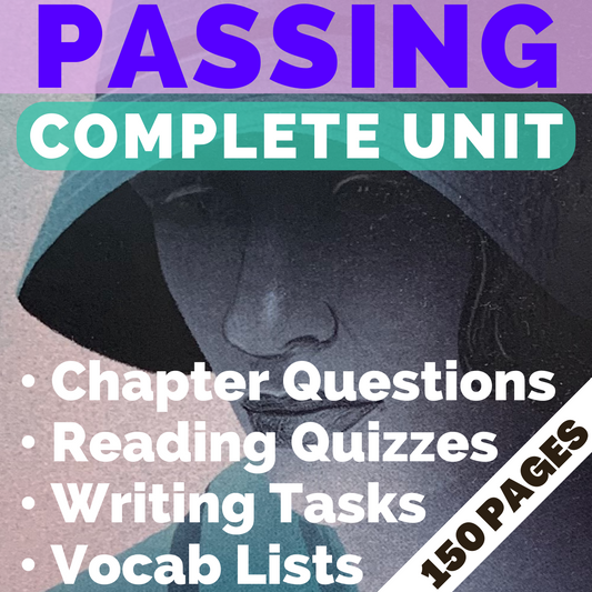 Passing by Nella Larsen | Complete Teaching Unit