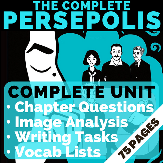 Persepolis by Marjane Satrapi | Complete Teaching Unit
