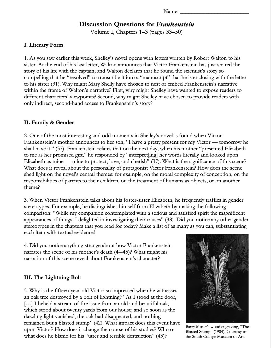 Frankenstein by Mary Shelley | Complete Teaching Unit