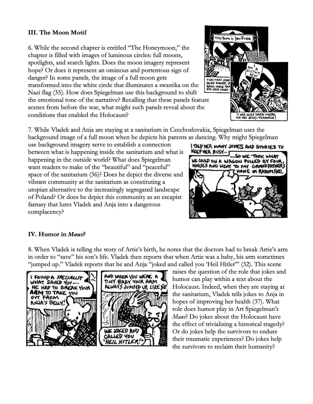 Maus by Art Spiegelman | Complete Teaching Unit