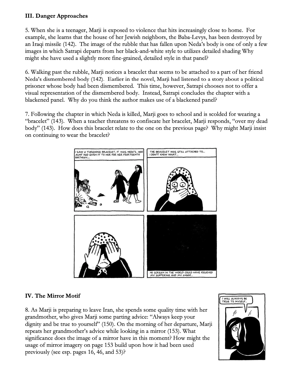 Persepolis by Marjane Satrapi | Complete Teaching Unit