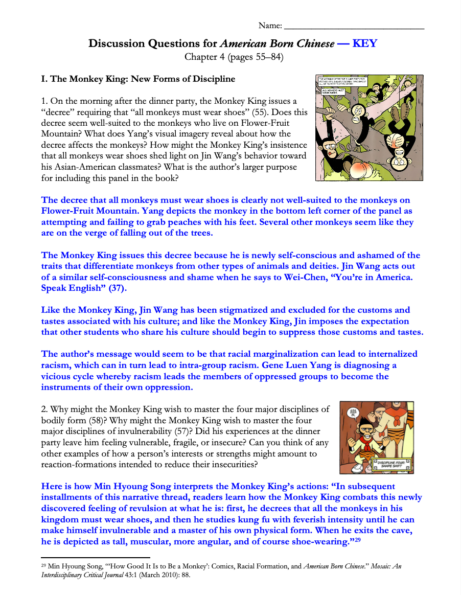 American Born Chinese by Gene Luen Yang | Complete Teaching Unit