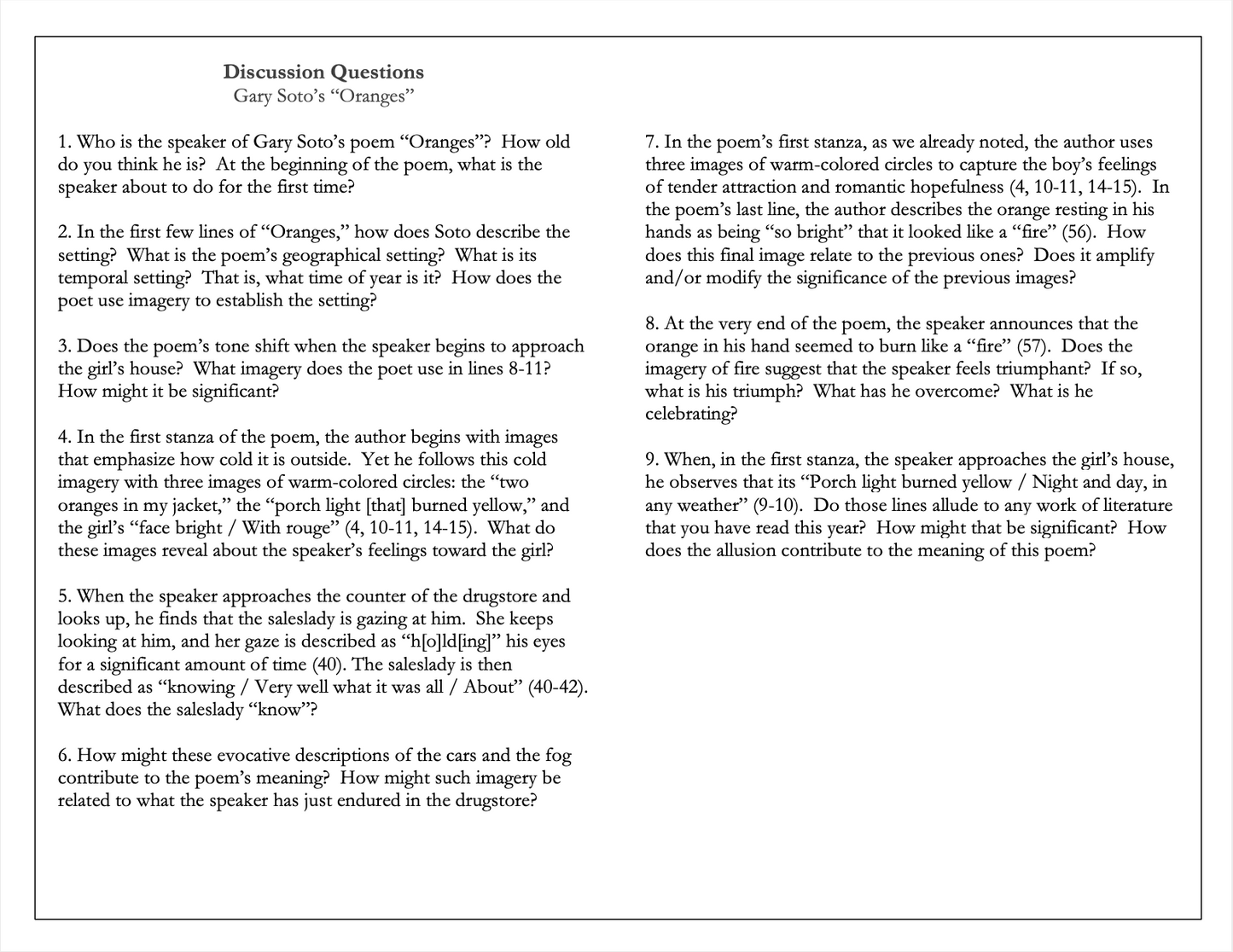 High School Poetry Unit: How to Analyze Poetic Imagery, Figurative Language, & More!