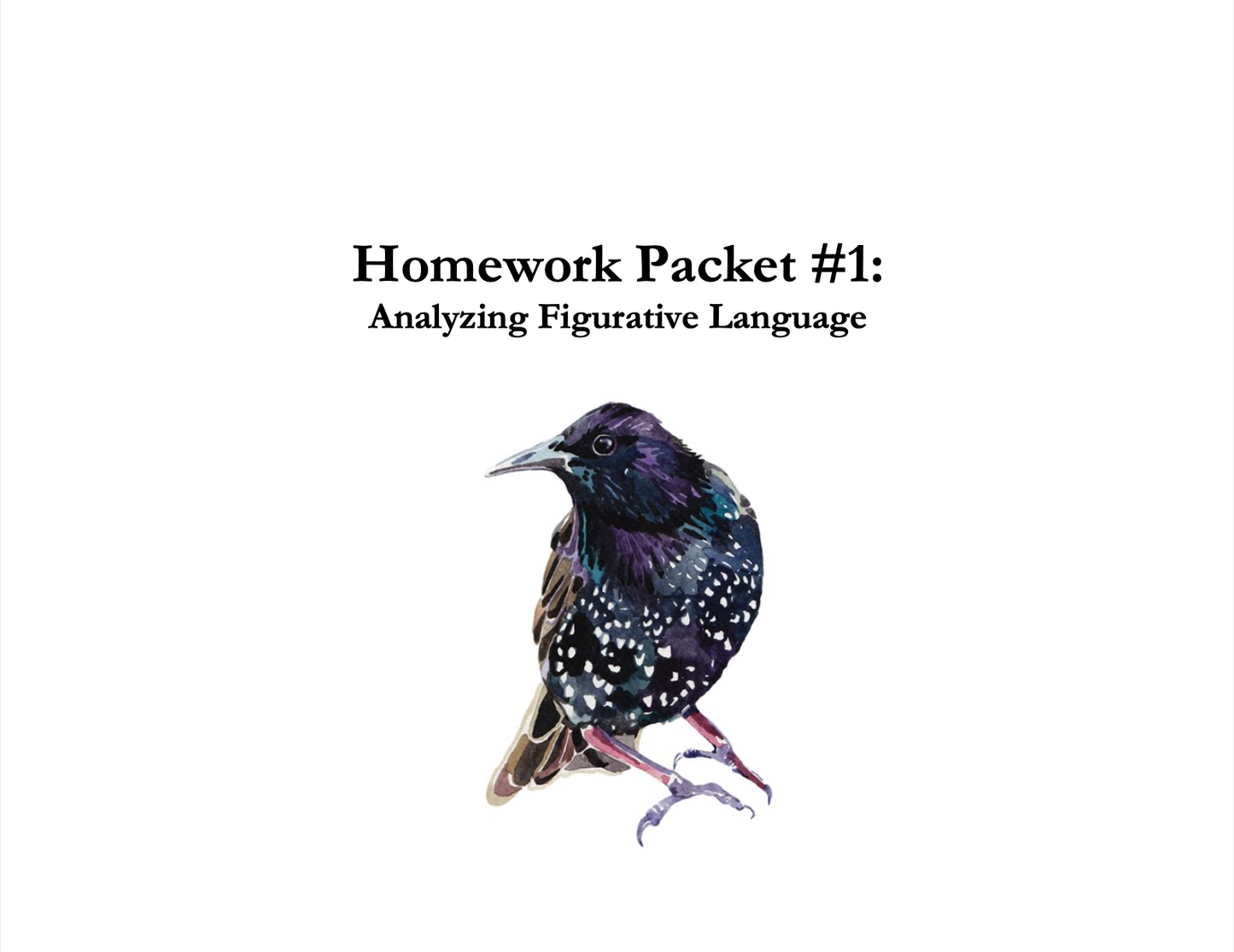 High School Poetry Unit: How to Analyze Poetic Imagery, Figurative Language, & More!
