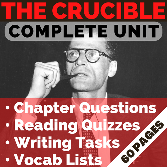The Crucible by Arthur Miller | Complete Teaching Unit