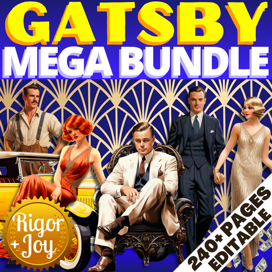 The Great Gatsby by F. Scott Fitzgerald | Complete Teaching Unit