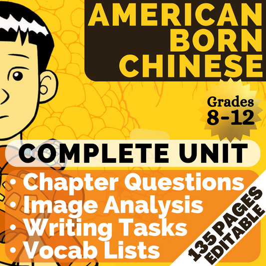 American Born Chinese by Gene Luen Yang | Complete Teaching Unit