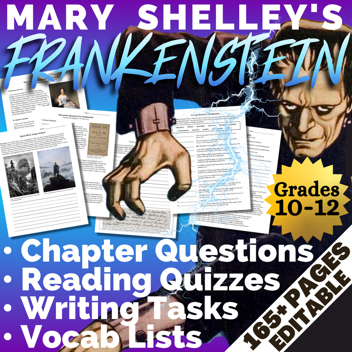 Frankenstein by Mary Shelley | Complete Teaching Unit