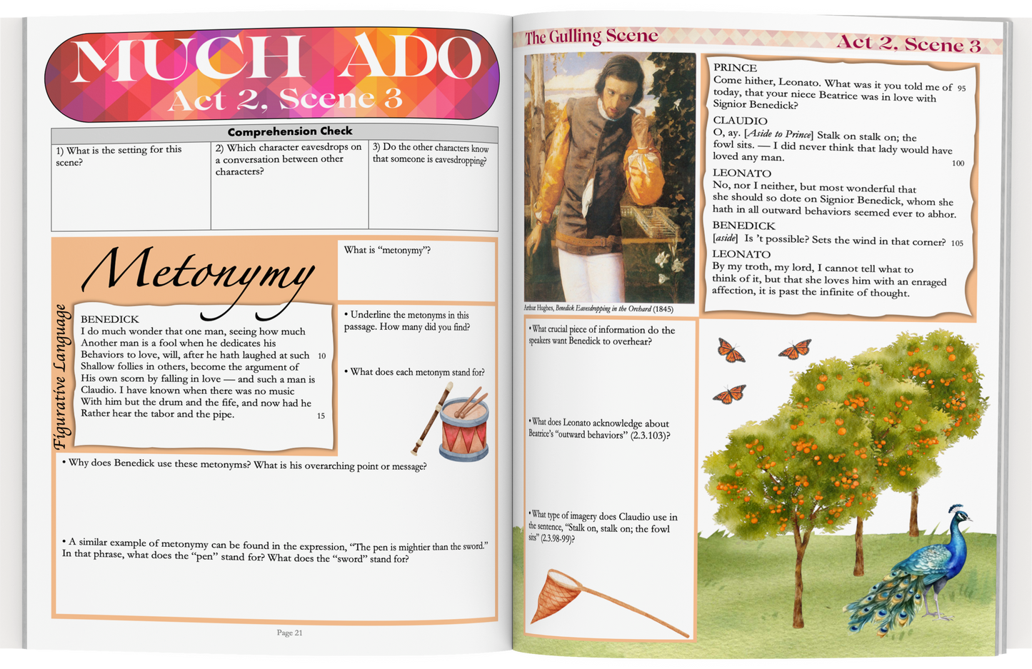 Much Ado About Nothing | Complete Teaching Unit with Workbook & Answer Key