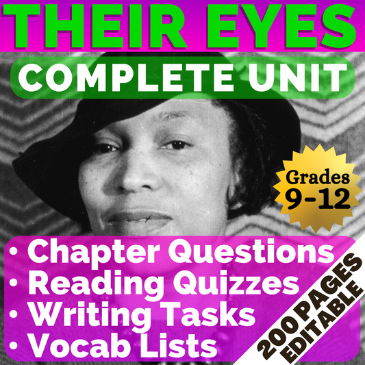 Their Eyes Were Watching God | Complete Teaching Unit